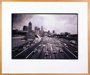 Arthur Martin - Foto, Atlanta 'Rush Hour' - Ingelijst verkauft für € 50!