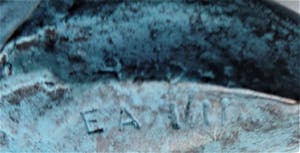 Dana Andreev - Beeld Masker - Brons kopen? Bied vanaf 299!