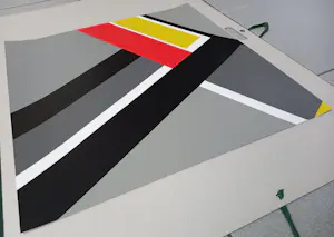 Friedrich Vordemberge-Gildewart - Komposition K 41 - Siebdruck 1980 - Albers Museum Quadrat Bottrop kopen? Bied vanaf 80!