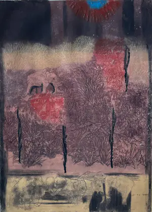 Ru van Rossem - "Jungle Tocht" - Gesigneerd werk - 1997 - 15/35 - Kleine oplage kopen? Bied vanaf 165!