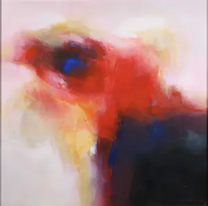 Harry van der Wee - Olieverf op doek, Abstracte compositie - Ingelijst kopen? Bied vanaf 250!