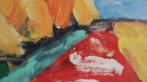 Jan Cremer - Korenschoven rood kopen? Bied vanaf 100!