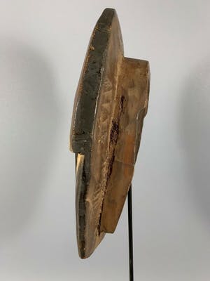 Teke - 180824 - Tribal used African Bateke mask - Congo. kopen? Bied vanaf 45!