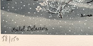 Michel Delacroix - La Chasse d'Hiver kopen? Bied vanaf 40!