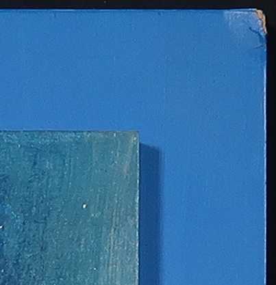 Joanne Zegers - Olieverf op paneel, Figuur blauwe ruimte  kopen? Bied vanaf 1!