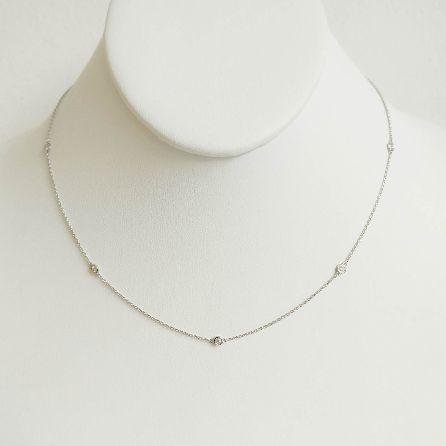 Diamanten ketting kopen? Bied vanaf 595!