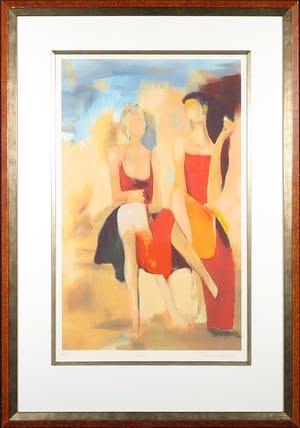 Hans van den Berg - Zeefdruk, Paris - Ingelijst (Groot) kopen? Bied vanaf 40!