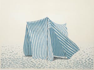 Gert Strengholt - Litho, Windvlaag kopen? Bied vanaf 35!