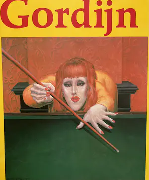 Herman Gordijn - Affiche Gemeente museum Arnhem, overzichtstentoonstelling,gesigneerd in de druk kaufen? Bieten Sie von 20!