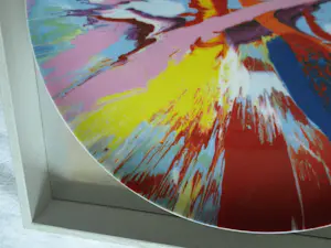 Damien Hirst - Porseleinen bord , Amore, Gasp, Eyes Going into Top of Head and Fluttering kopen? Bied vanaf 1!