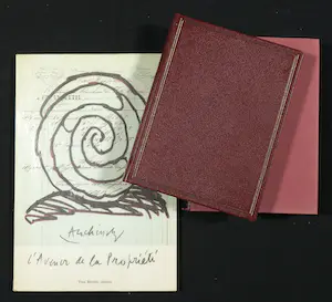 Pierre Alechinsky - Lot van twee publicaties waarvan één handgesigneerd kaufen? Bieten Sie von 1!