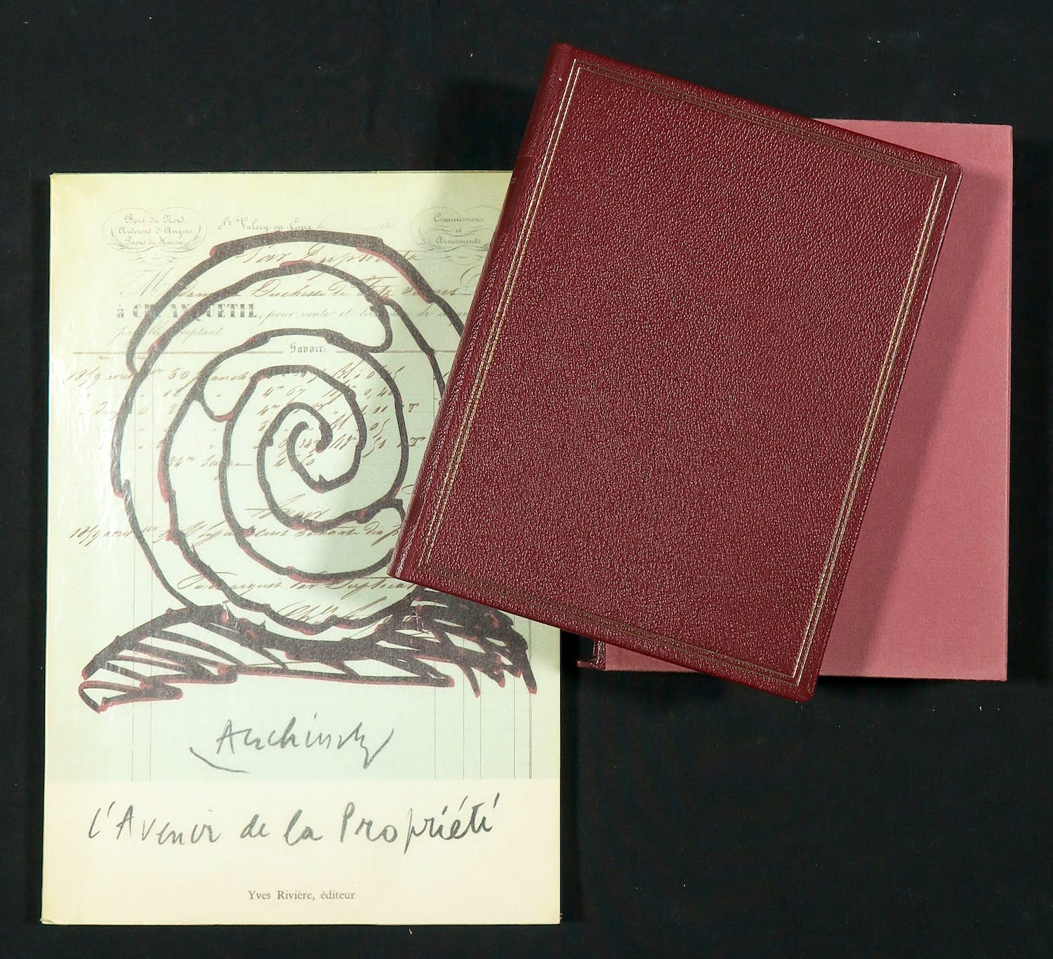 Pierre Alechinsky - Lot van twee publicaties waarvan één handgesigneerd kopen? Bied vanaf 1!