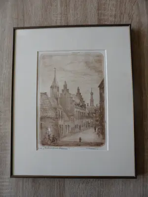 Willem Hopman - Ets, Doelenstraat te Alkmaar. kopen? Bied vanaf 35!