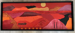 Ronald Boonacker - Landschap du Soleil V kopen? Bied vanaf 175!