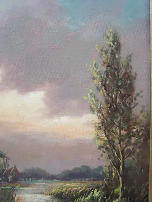 Hermanus Cornelis Hokken - Polerlansdchap met molen kopen? Bied vanaf 50!