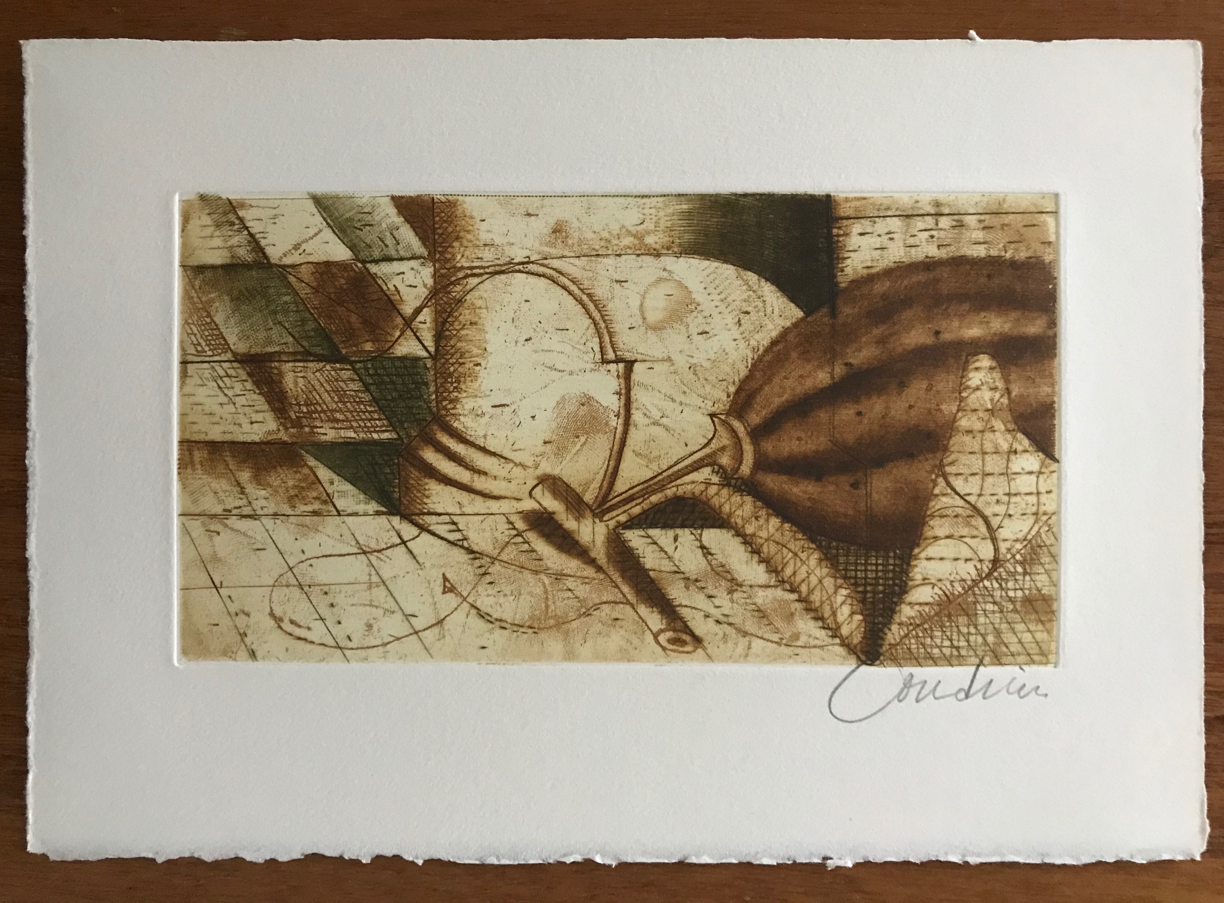 Brigitte Coudrain - Mooie kleurenets - Gesigneerd kopen? Bied vanaf 25!