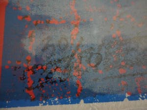 Cees Dolk - Zeefdruk. Titel, " Dish 4 ". kopen? Bied vanaf 40!