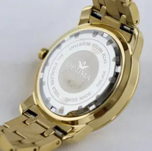 Optima - Swiss Diamond dames horloge - OSL404-GG-D-7 - SI kwaliteit - 0,11 ct kopen? Bied vanaf 220!