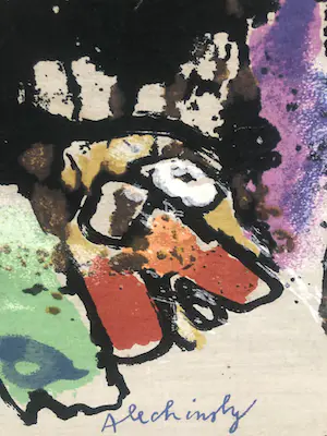 Pierre Alechinsky - Foulard kopen? Bied vanaf 450!