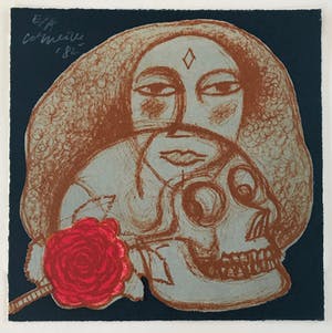 Corneille - Mooie kleurenlitho - gesigneerd, genummerd en gedateerd - 1982 kopen? Bied vanaf 145!