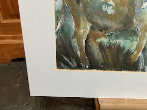 Niet of onleesbaar gesigneerd - Koe in goud. kopen? Bied vanaf 1!