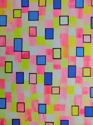 Natia Antadze - "Geometrische Komposition " kopen? Bied vanaf 70!