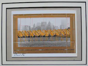 Christo - Project for Central Park NYC " The Gates " - handgesigneerd kopen? Bied vanaf 99!