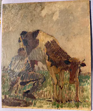 Koos Stikvoort - Melkende boer kopen? Bied vanaf 125!