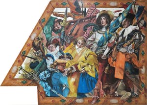 Gerti Bierenbroodspot - Monumentaal tweeluik, The Golden Age Revisited (Zeer groot!) kopen? Bied vanaf 700!