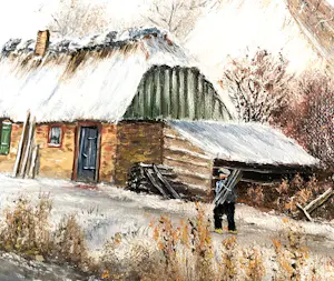 Cor Quax - Winterlandschap kopen? Bied vanaf 130!