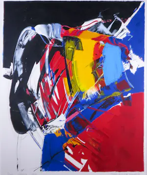 Buy Frank Lejeune - Zeefdruk op papier, Whatever it takes (Zeer Groot)? Bid from 50!