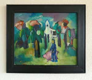 Gérard Grassère - Varkensboer verkocht voor € 750!