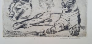 Kuno Brinks - 2 etsen: Poema's - Bickerseiland kopen? Bied vanaf 100!