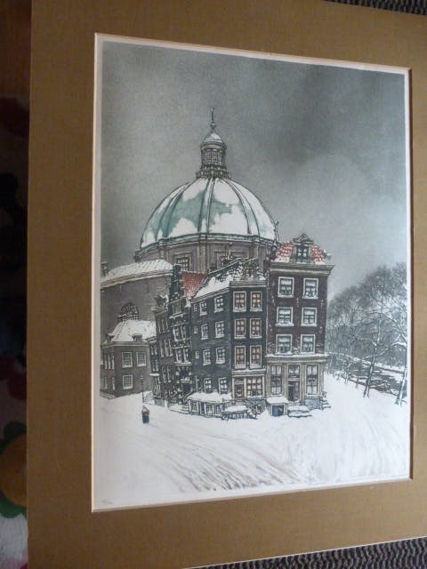 Cornelis Brandenburg - Stromarkt en Koepelkerk  kopen? Bied vanaf 150!