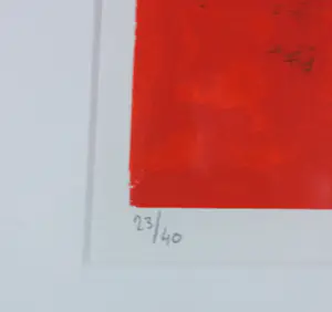 Gino Sauerbier - Zeefdruk, Join the party - Ingelijst kopen? Bied vanaf 50!