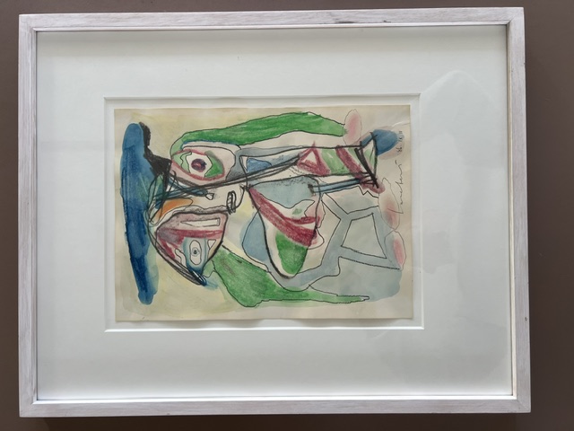 Buy Lucebert - Unieke aquarel/gouache/krijt tekening? Bid from 475!