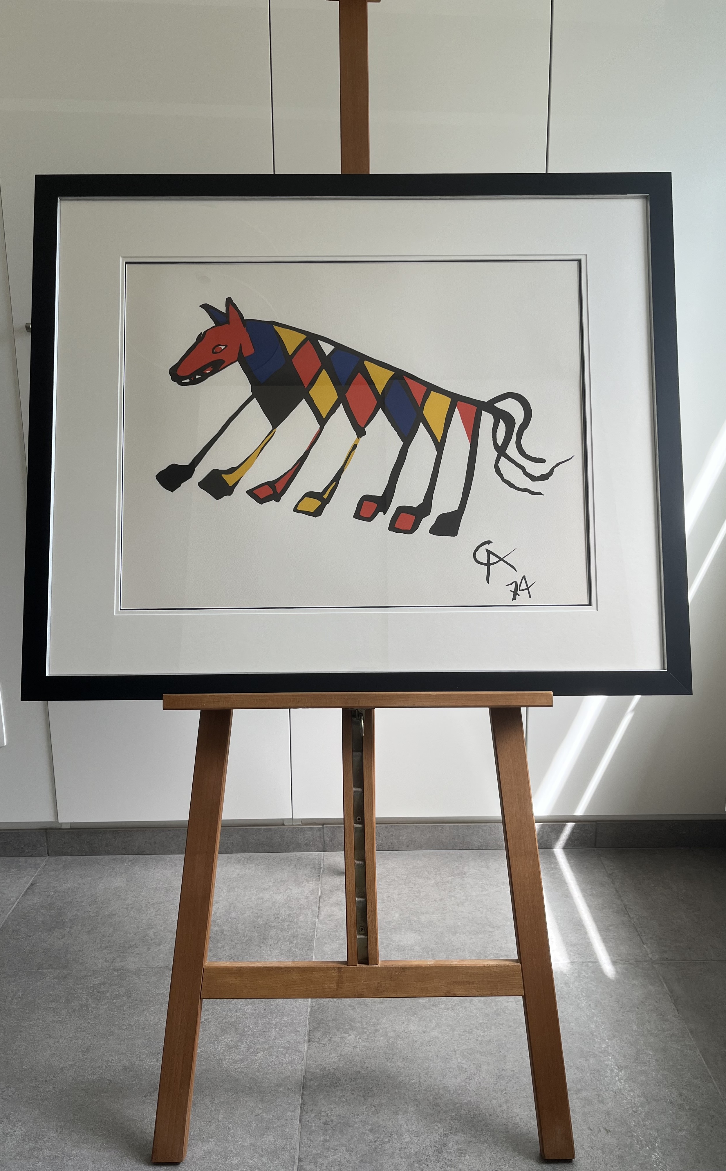 AcheterAlexander Calder - Beastie - from the Flying Colors Collection suite - 1974? Enchérissez de 249!