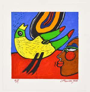 Corneille - La femme et I'oiseau verkocht voor € 99!