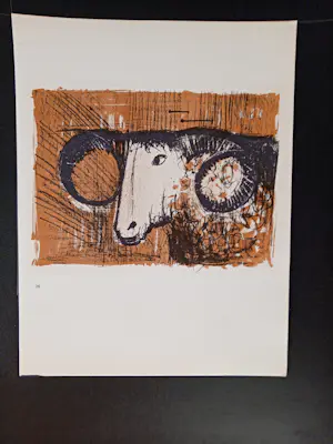 Bernard Buffet - SET van 5 Litho,s uit de Cataloque Raisonee uit 1967 kopen? Bied vanaf 65!