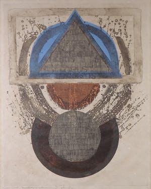 Peter Nafzger - Ets/aquatint/houtsnede, Deus Animalis - Ingelijst kopen? Bied vanaf 1!