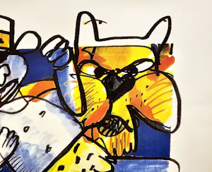 Herman Brood - Tarzan en de Lion king kopen? Bied vanaf 375!