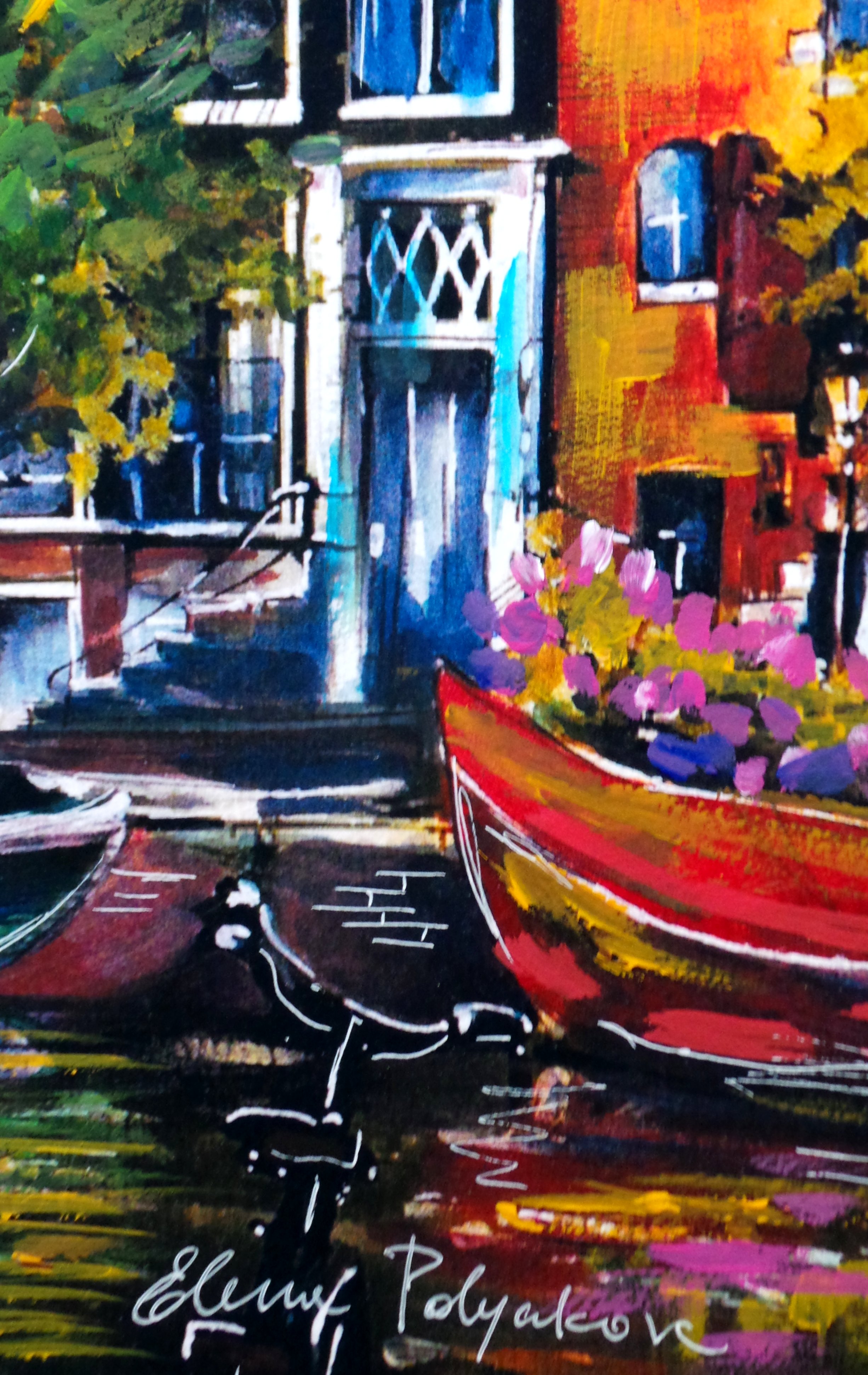 Elena Polyakova - Amsterdam in de zomer kopen? Bied vanaf 165!