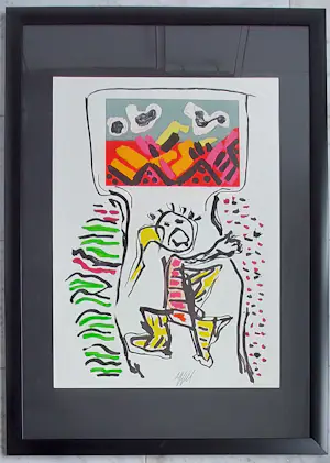 Karel Appel - Cobra figuur - oplage 7 van 10 kopen? Bied vanaf 595!