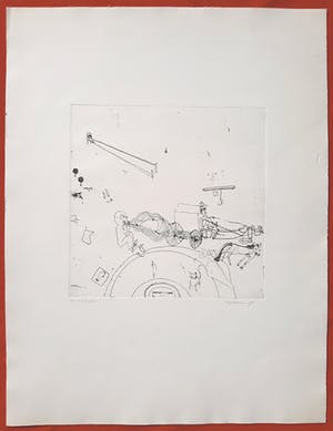 Sipke Huismans - Het ongeduld, ets kopen? Bied vanaf 45!