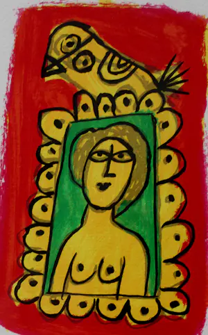 Corneille - Ingelijste litho: abstracte compositie - 1995(nette lijst) kopen? Bied vanaf 225!