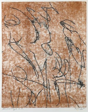 Jules Bekker - Monotype, Zonder titel - Ingelijst kopen? Bied vanaf 50!