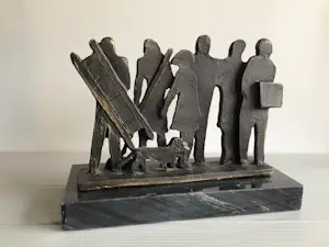 Buy Astrid Veldhuyzen-Koppen - “ People “ zeldzaam? Bid from 65!