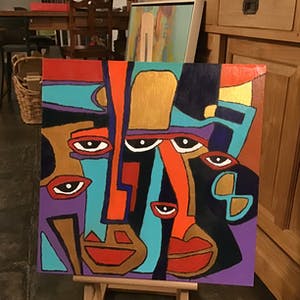 Niet of onleesbaar gesigneerd - Faces kopen? Bied vanaf 1!