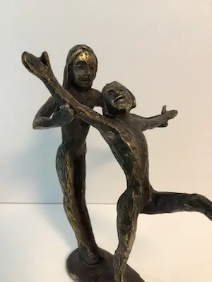 Astrid Veldhuyzen-Koppen - Sculptuur “ Beweging in emotie “. Zeldzaam kopen? Bied vanaf 1!