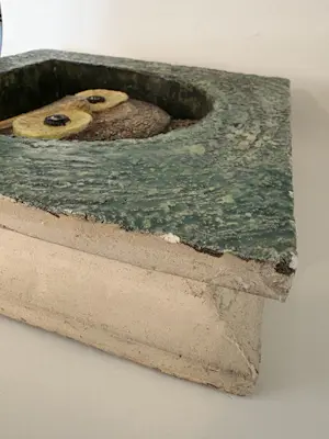 Faience- en Tegelfabriek Westraven - Tegel Uil kopen? Bied vanaf 100!